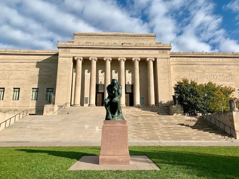 View of The Nelson-Atkins Museum of Art in Kansas City, MO