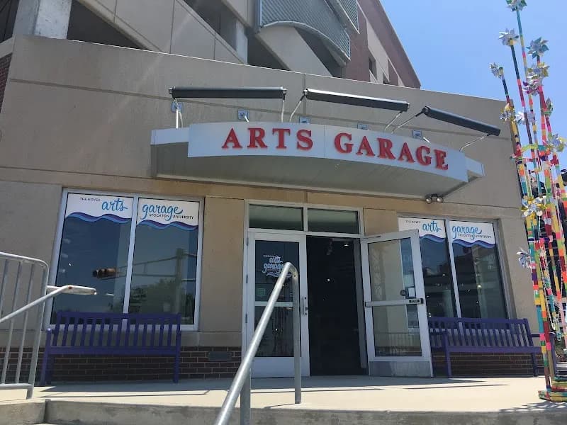 View of The Noyes Arts Garage of Stockton University in Atlantic City, NJ
