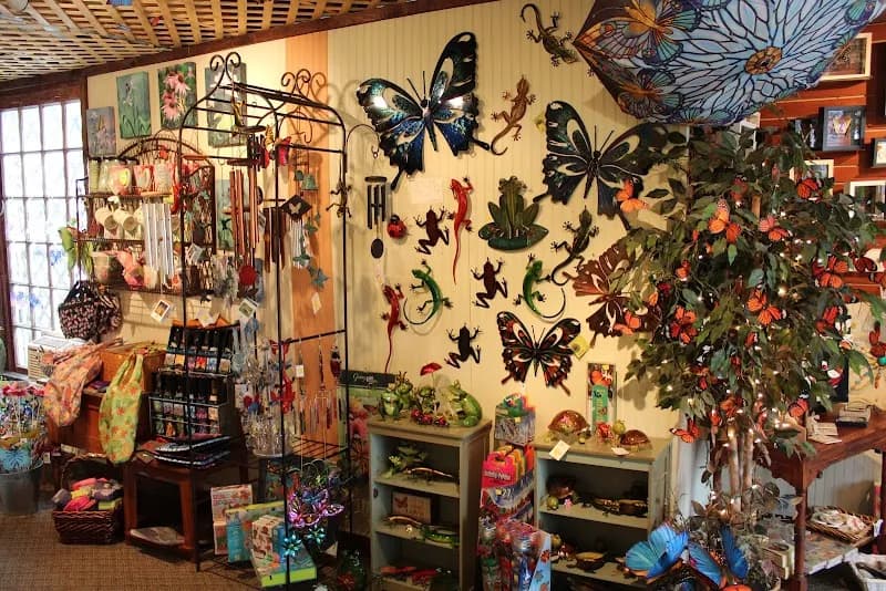 View of The Original Mackinac Island Butterfly House Gift Shop in Mackinac Island, MI
