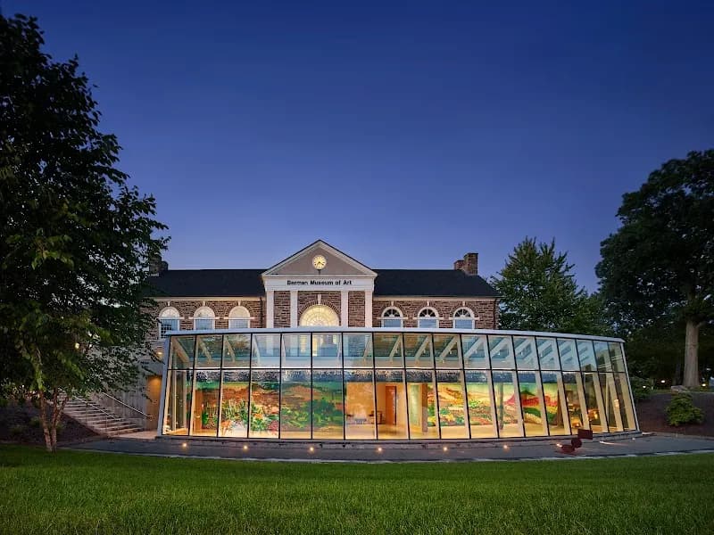 View of The Philip and Muriel Berman Museum Of Art in Collegeville, PA