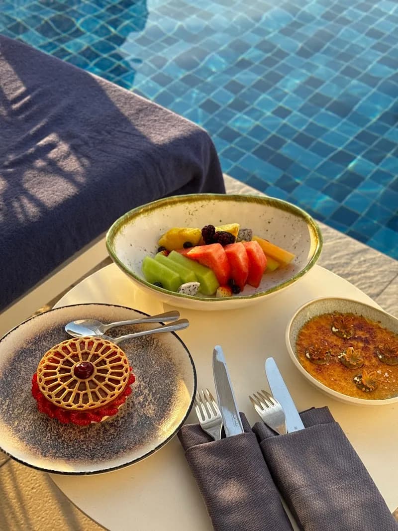 View of The Pool Lounge at Address Dubai Mall in Downtown Dubai, Dubai