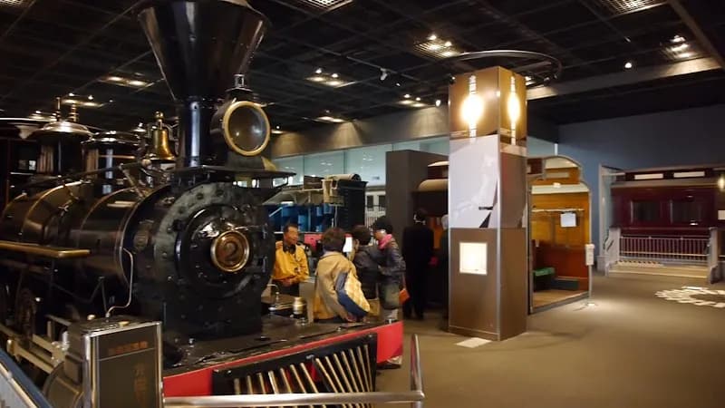 View of The Railway Museum in Saitama, Saitama