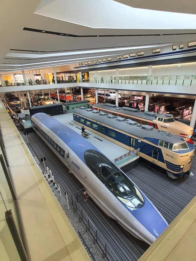 View of The Railway Museum in Saitama, Saitama
