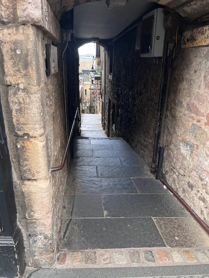 The Real Mary King's Close historical landmark in Edinburgh, SCT