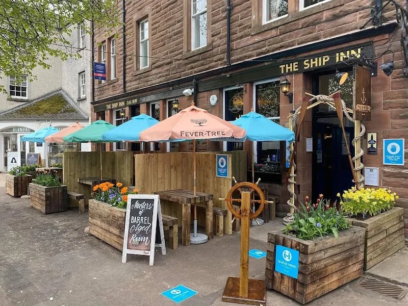 The Ship on the Shore Seafood in North Berwick, Scotland