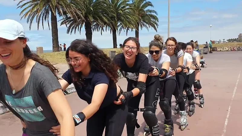 View of The Square skating rink in Parque Rodó, MVD
