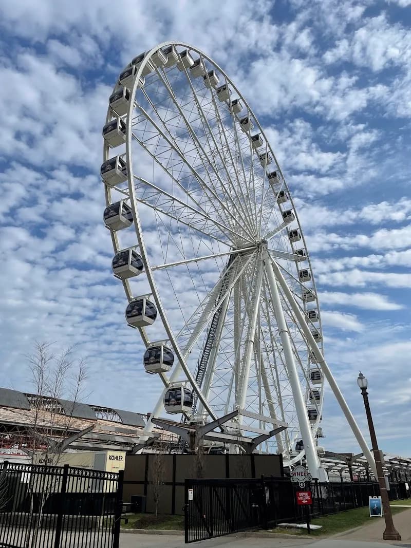View of The St. Louis Wheel in St. Louis, MO