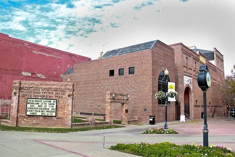 View of "The Woodland Opera House" Community Theatre in Woodland, CA