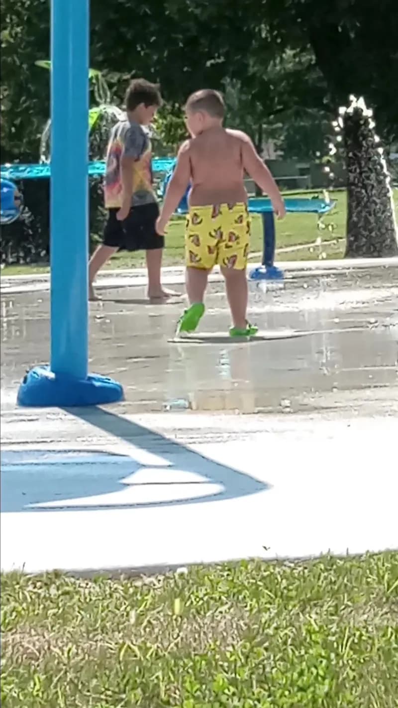 View of Thomas Park in Muncie, IN