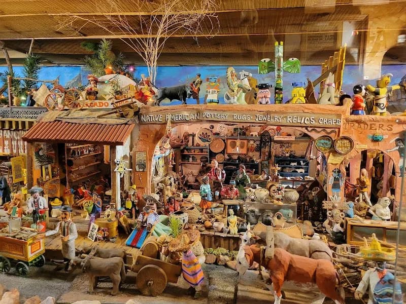 View of Tinkertown Museum in Cedar Crest, NM