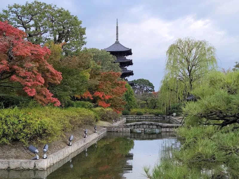 View of To-ji Temple in Kyoto, KT