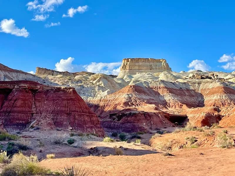 View of Toadstool Hoodoos in Moab, UT