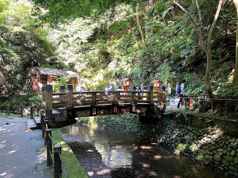 View of Todoroki Ravine Park in Setagaya, Tokyo