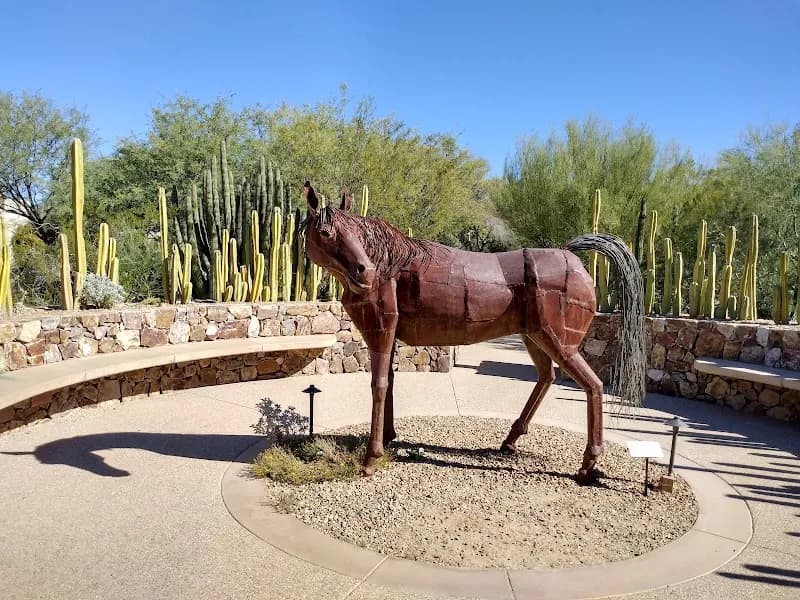 View of Tohono Chul Botanical Gardens, Galleries, and Bistro in Casas Adobes, AZ
