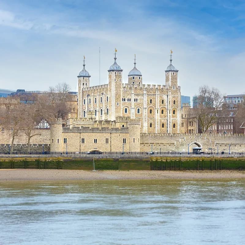 Tower of London castle in London, LDN