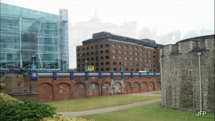 View of Tower of London in London, LDN
