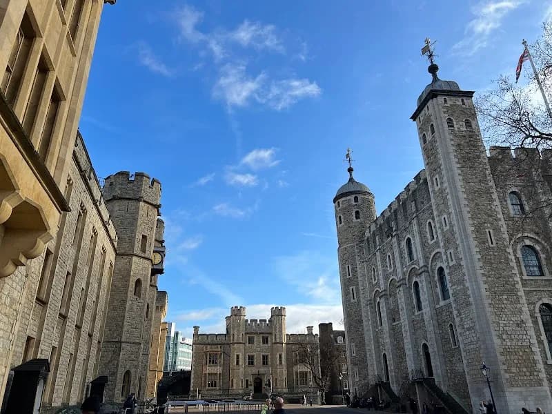 View of Tower of London in London, LDN