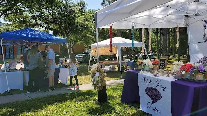 View of Town Center Park in Kingwood, TX