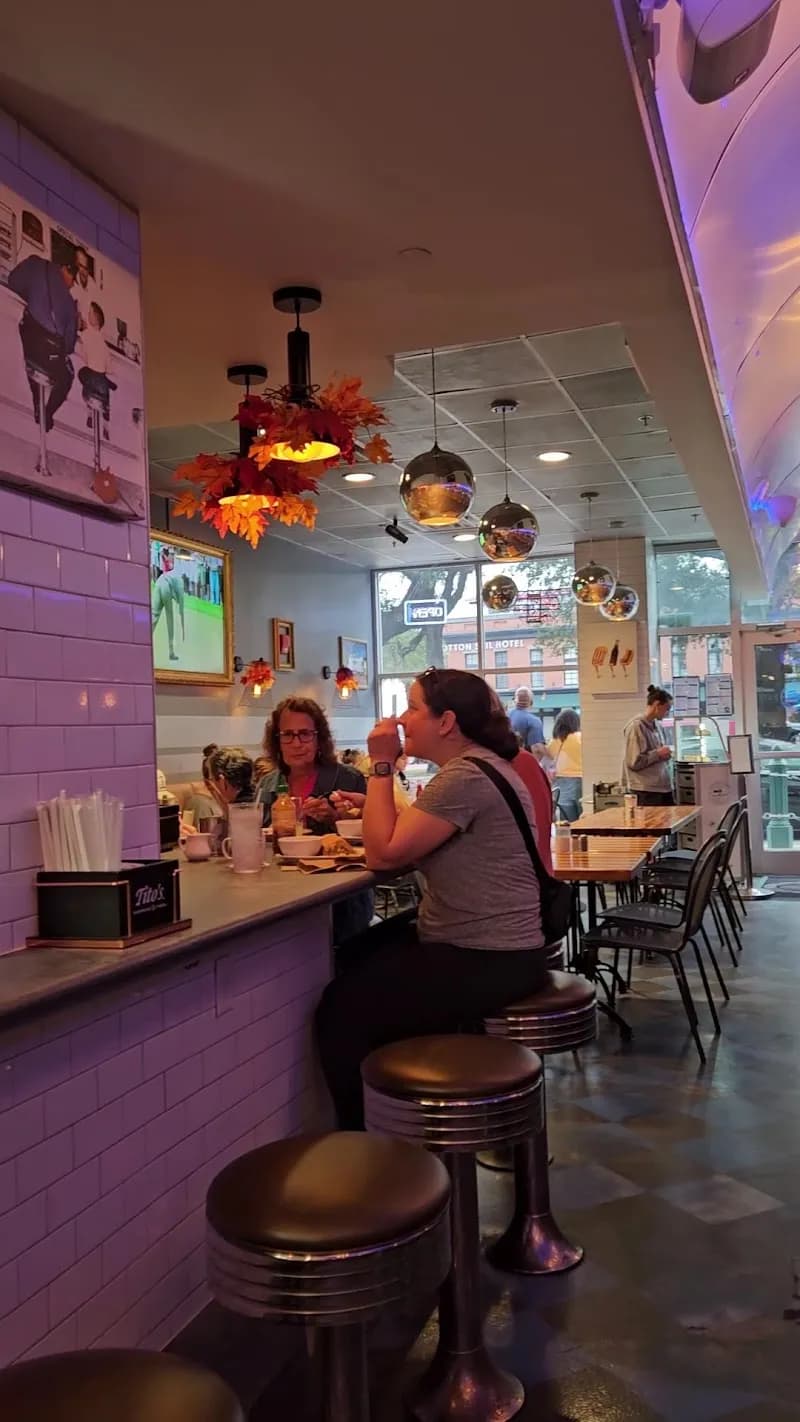 View of Treylor Park in Savannah, GA