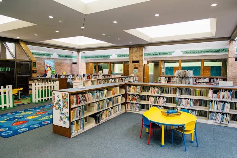 View of Troy Public Library in Troy, MI