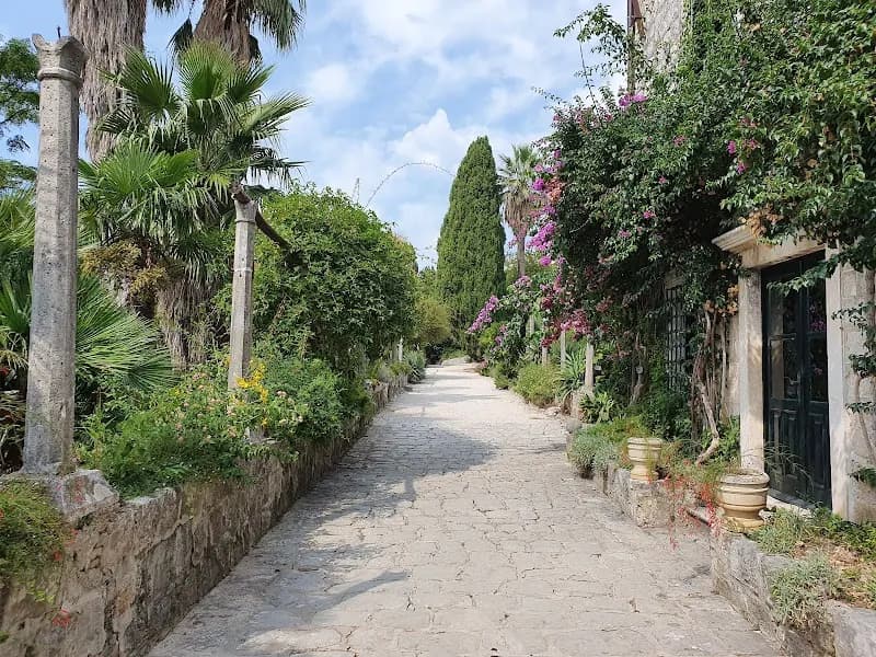 View of Trsteno Arboretum in Dubrovnik, DN