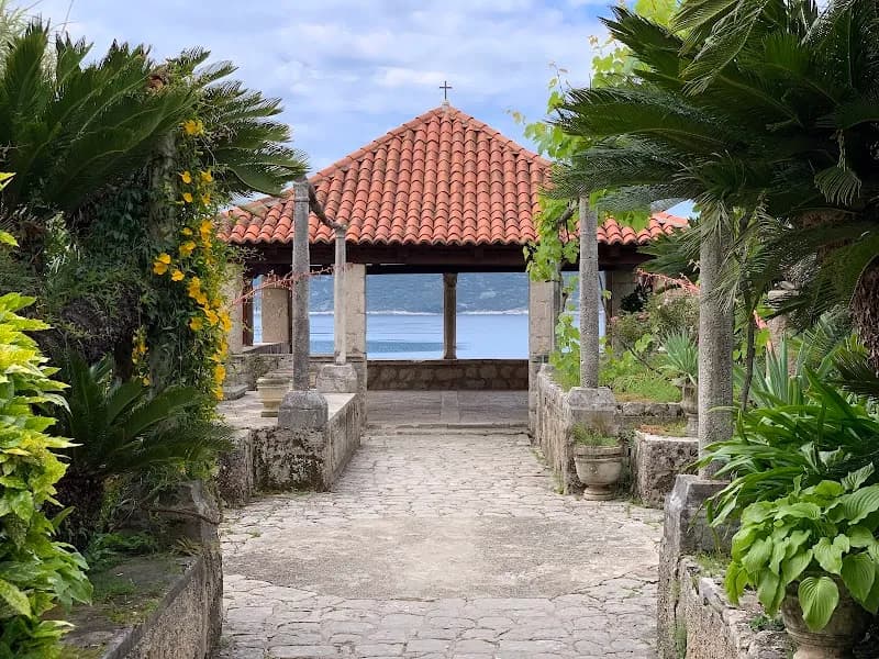 View of Trsteno Arboretum in Dubrovnik, DN