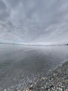 View of Tsawwassen Beach in Tsawwassen, BC