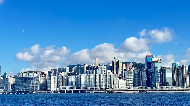 Tsim Sha Tsui Promenade park in Hung Hom, HK