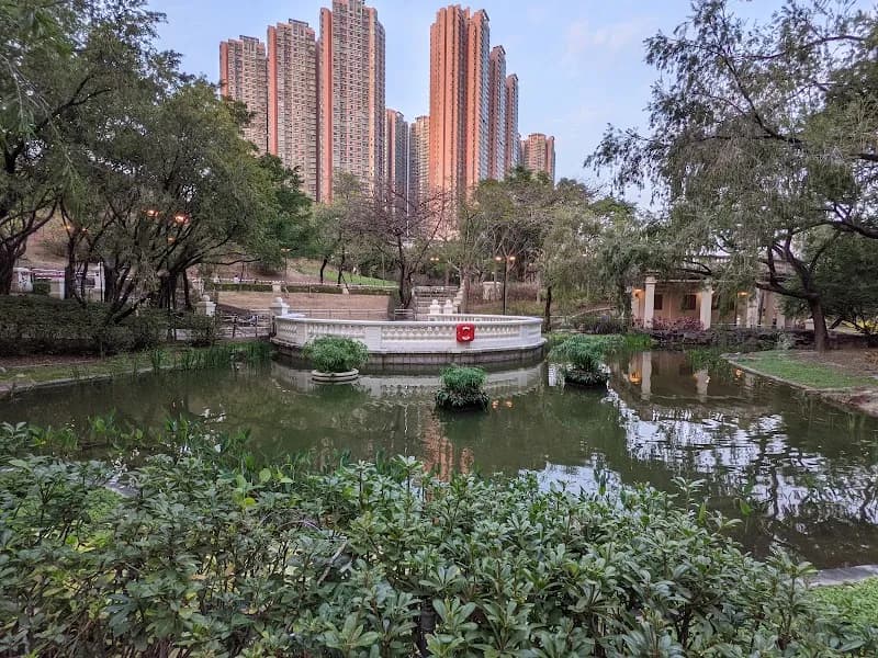 View of Tsing Yi Adventure Playgrounds in Kwai Tsing, HK