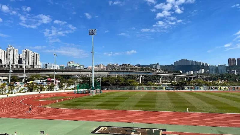 Tsing Yi Sports Ground stadium in Kwai Tsing, HK