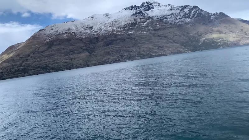 View of TSS Earnslaw Vintage Steamship in Queenstown, OTG