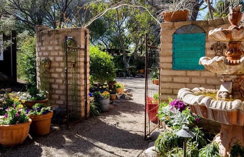 View of Tucson Botanical Gardens in Tucson, AZ