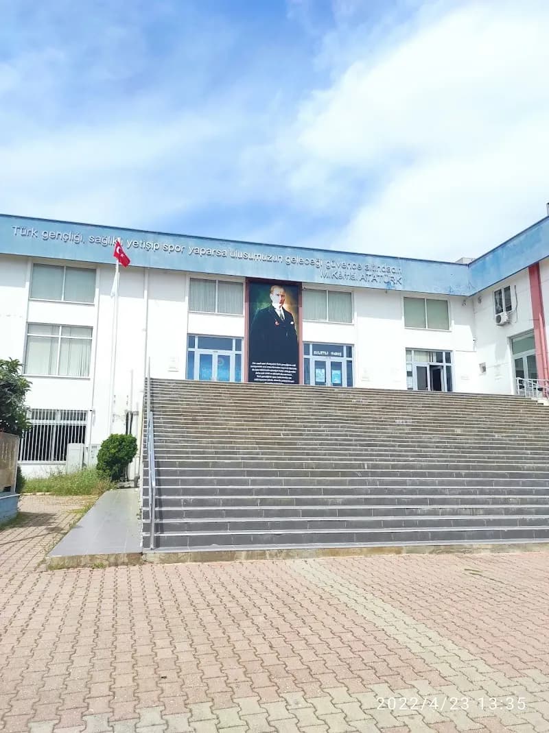 View of Turgut Özal Gym in Gündoğdu, Antalya