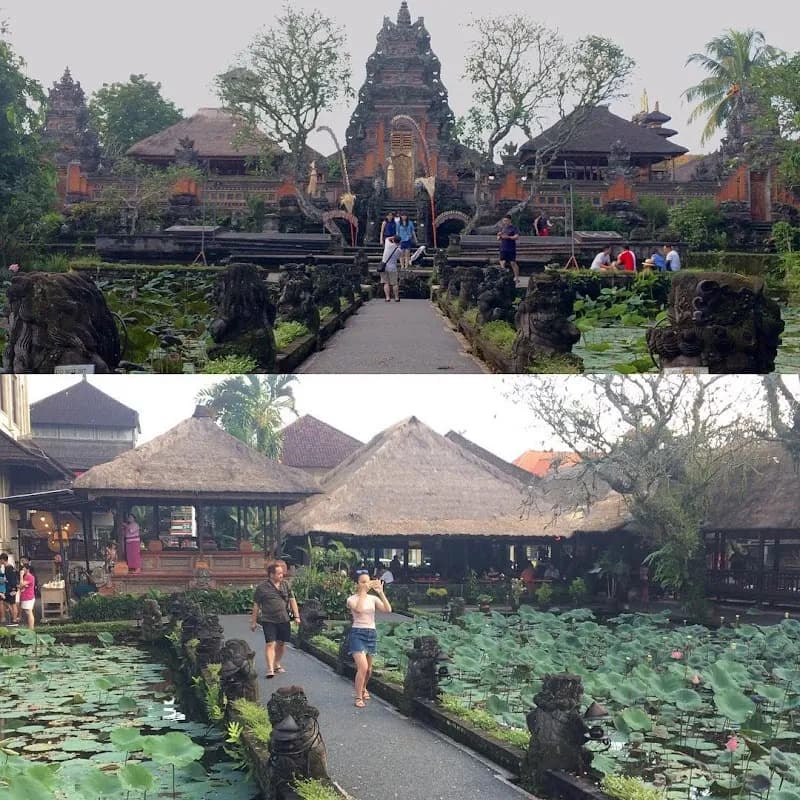 View of Ubud Water Palace in Gianyar, Bali