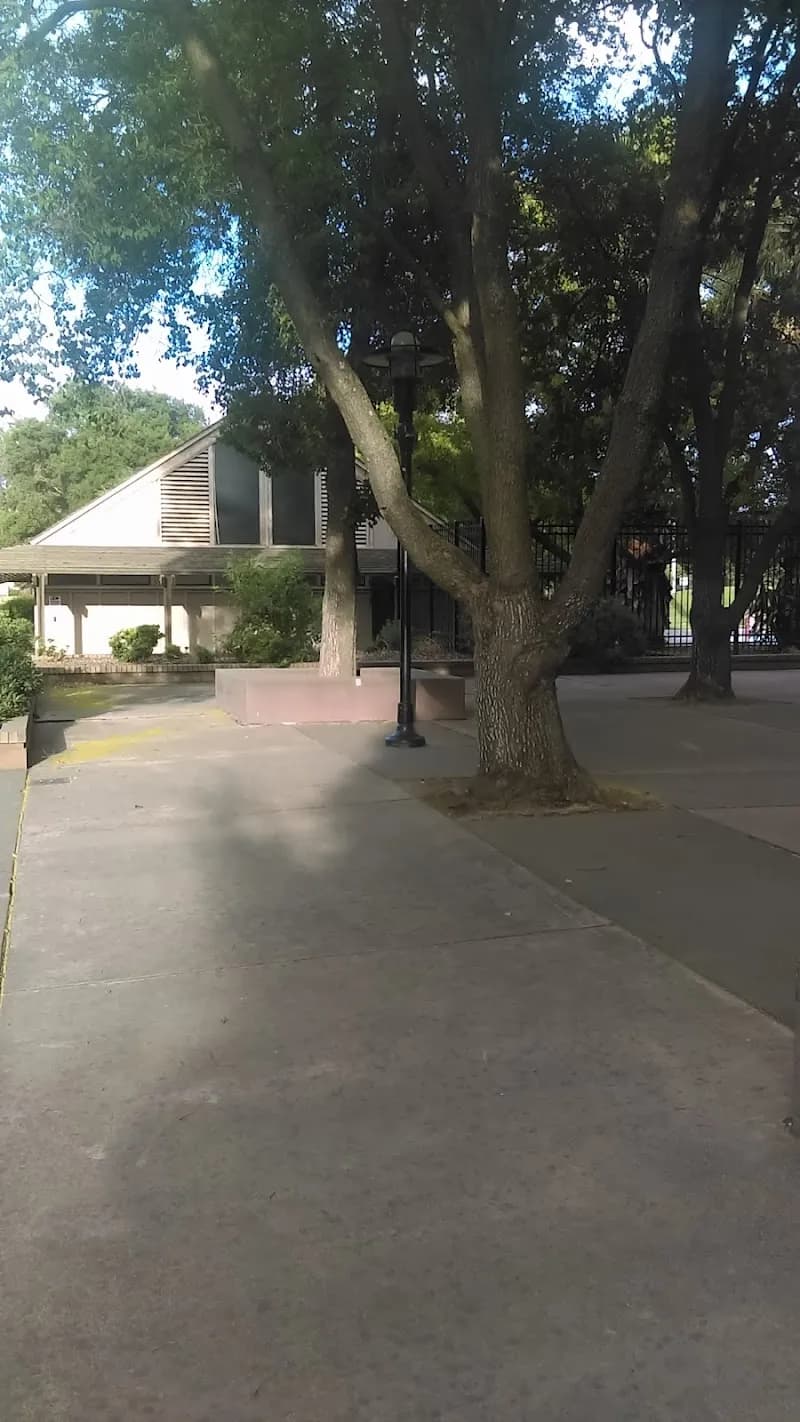 View of UC Davis Rec Pool in Davis, CA