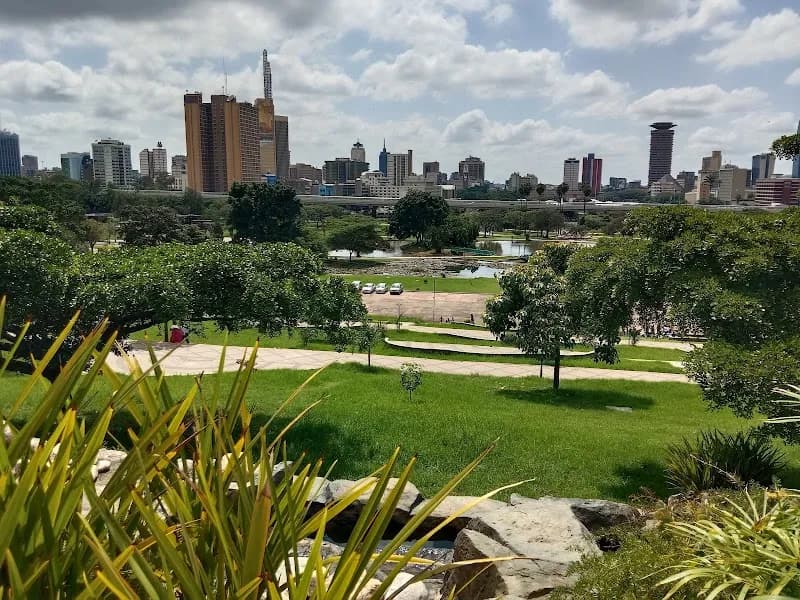 Uhuru Park View Point scenic spot in Upperhill, Nairobi
