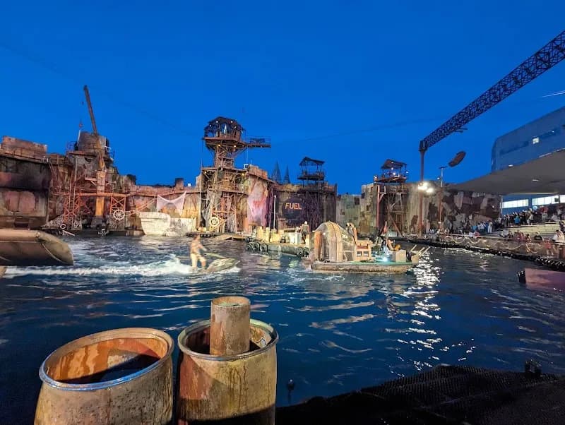 View of Universal Studios Hollywood in Los Angeles, CA