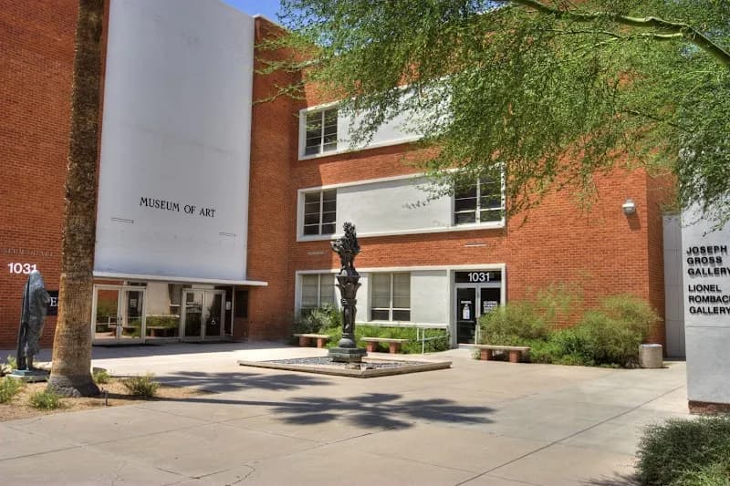 View of University of Arizona Museum of Art in Tucson, AZ