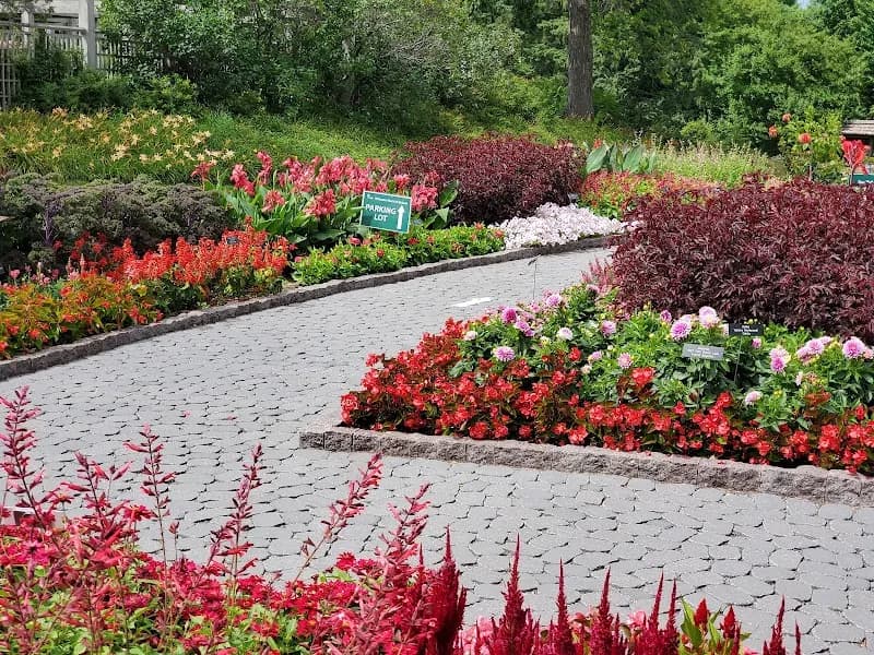 View of University of Minnesota Landscape Arboretum in Chanhassen, MN