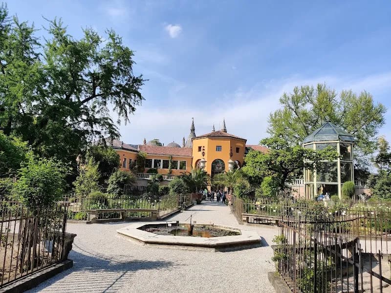 View of University of Padua Botanical Garden in Chirignago, VE