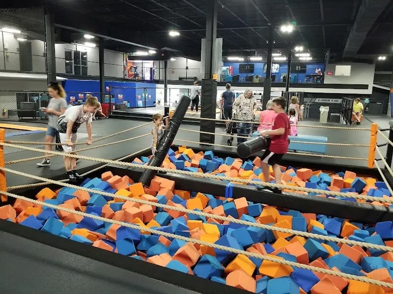 View of Updown Trampoline Park in Hattiesburg, MS