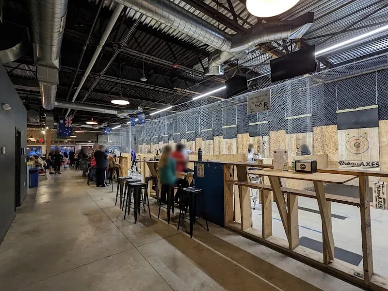 View of Urban Axes - Axe Throwing in Boston, MA