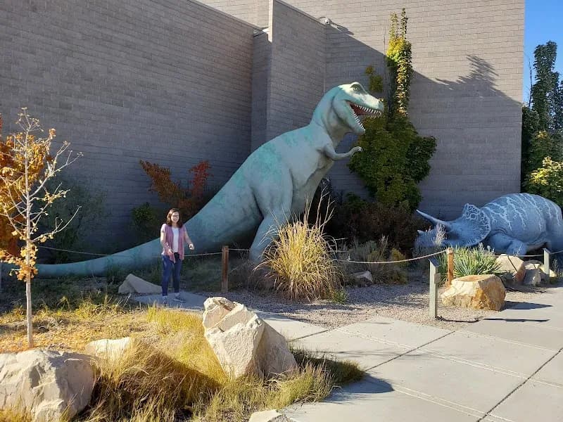 View of Utah Field House of Natural History State Park Museum in Moab, UT