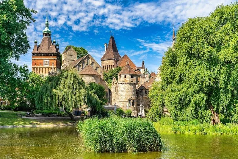 Vajdahunyad Castle historical place in Budapest, BUD