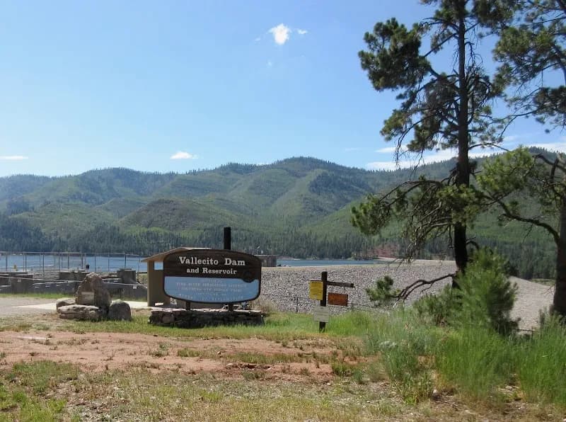 View of Vallecito Reservoir in Durango, CO