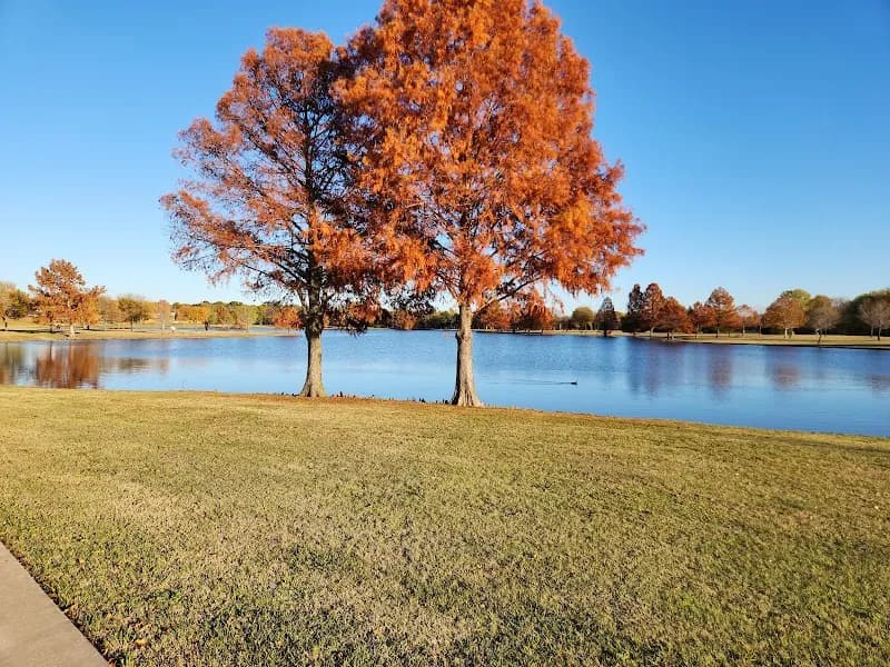 View of Valley Creek Park in Mesquite, TX