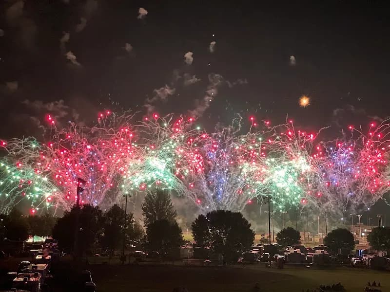 View of Veterans Memorial Park in Bay City, MI