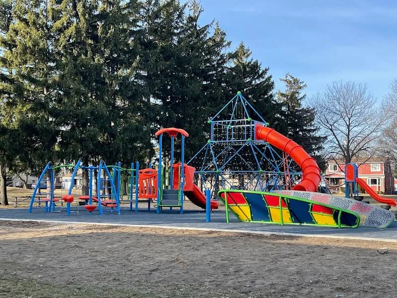 View of Veterans Memorial Park in Millington, TN