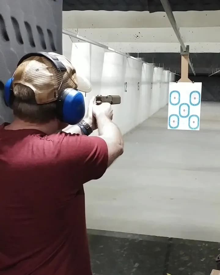 View of Veterans Park Shooting Range in Peachtree City, GA