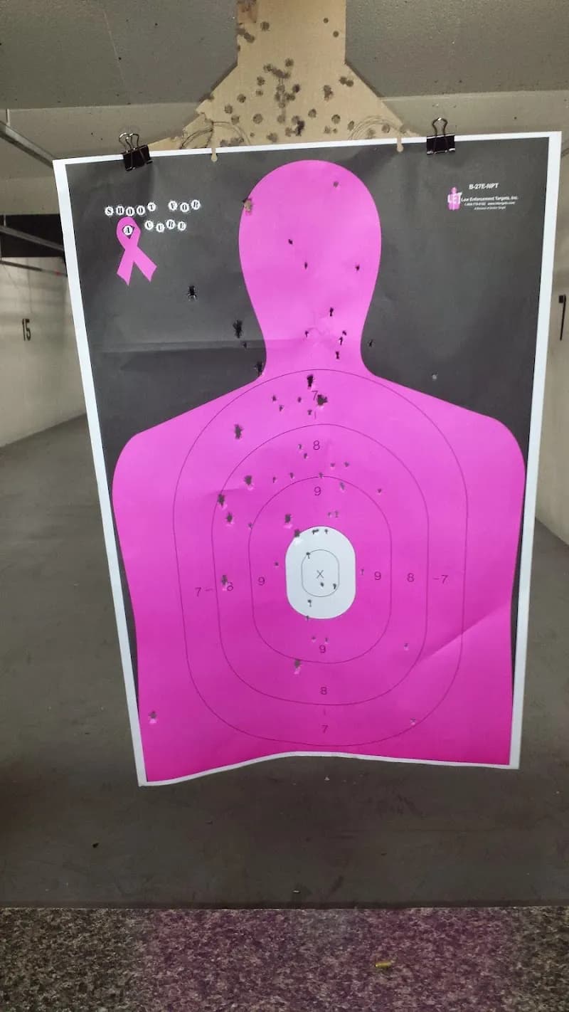 View of Veterans Park Shooting Range in Peachtree City, GA